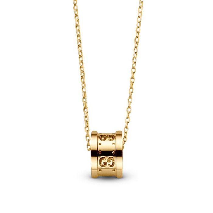 Gucci Icon Twirl 18ct Yellow Gold Necklace