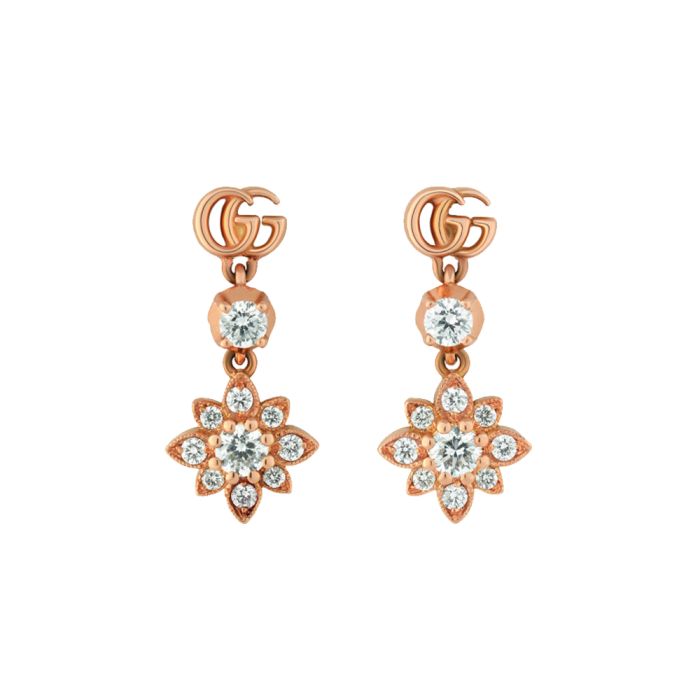 Gucci GG Crystal Drop Earrings, Earrings - Designer Exchange | Buy Sell  Exchange