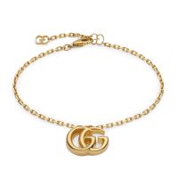 Gucci Gucci Running G 18ct Gold Bracelet