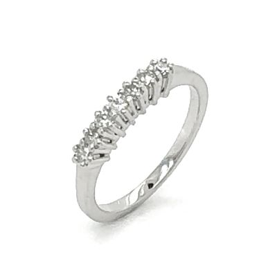 Lumbers Pre-Owned 18ct Gold 0.30ct Half Eternity Ring