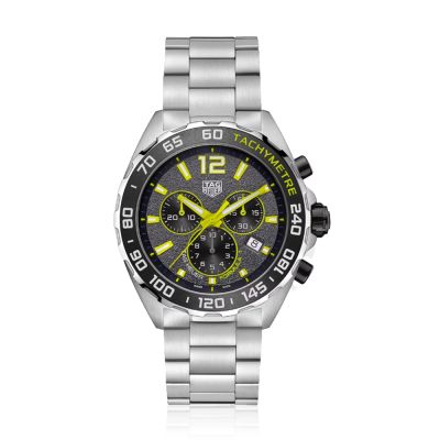  TAG Heuer Formula 1 Quartz Chrono Yellow Watch