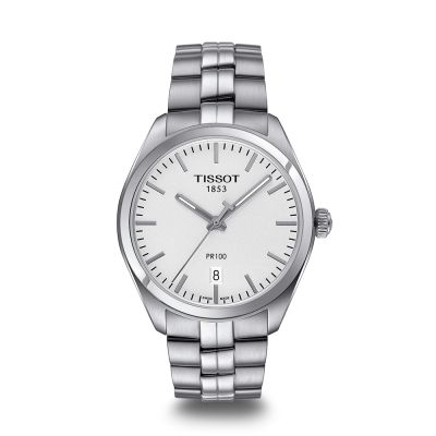 Tissot Tissot PR100 Silver Dial Quartz Watch
