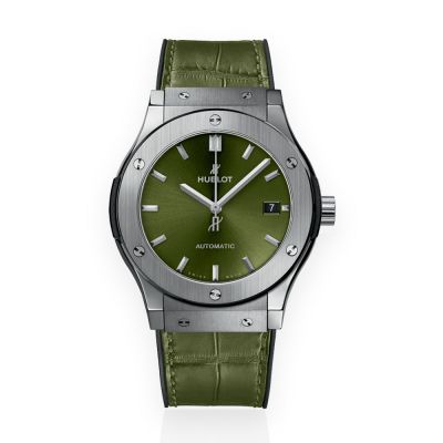 Hublot Hublot Classic Fusion 45mm Green Dial Watch
