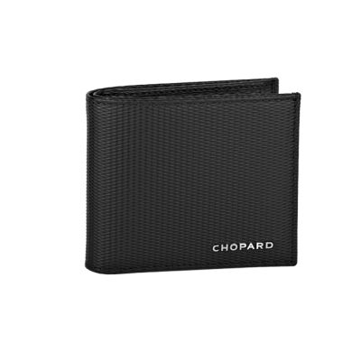 Chopard Chopard Classic Mini Wallet in Black & Silver Tone