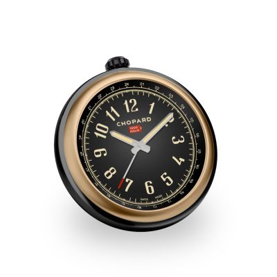 Chopard Chopard Classic Racing Table Clock in Black & Rose
