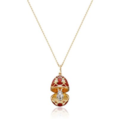 Faberge Faberge Heritage 18ct Surprise Red Necklace