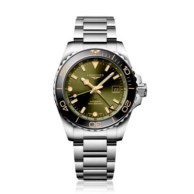 Longines Longines HydroConquest GMT 41mm Green Dial
