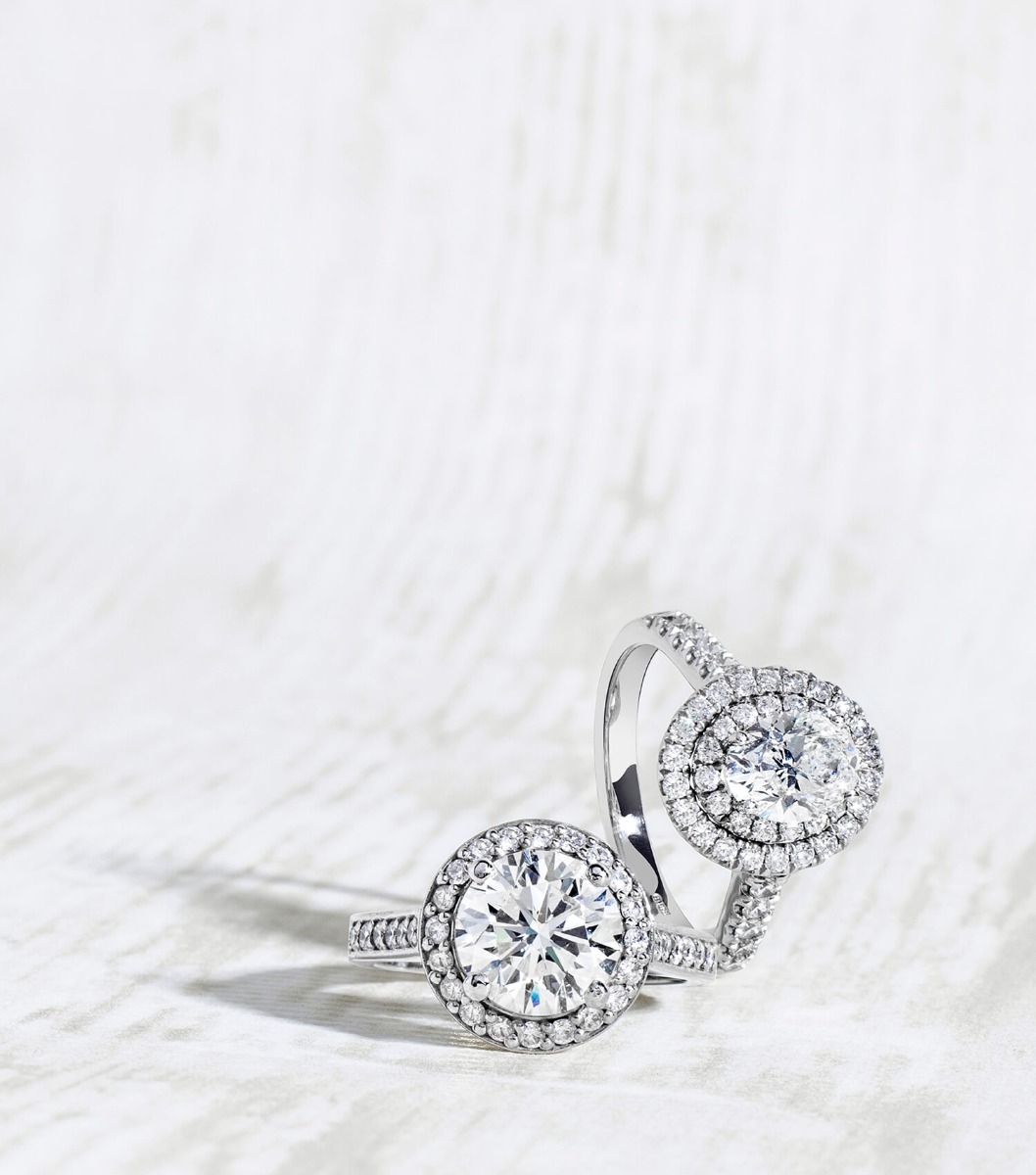 Halo & Cluster Engagement Rings